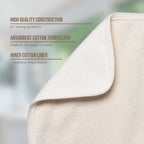 Cook & Clean Bundle 100% Cotton Dish Drying Mat 16" x 18.5", (2) 100% Cotton Pot Holders