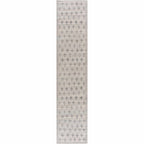 Tigris Swiss Cross Ivory & Gray 2322 Area Rug