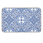 Mediterranean Mosaic Tiles  Azulejos Bath Mat