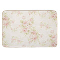 Flowers  Fade-Resistant Bath Mat