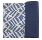 Fennco Styles Contemporary Chevron Tassel Cotton Blend 14 x 71 Inch Table Runner – Woven Table Runner for Indoor Party, Family Gathering, Beach House and Home Décor