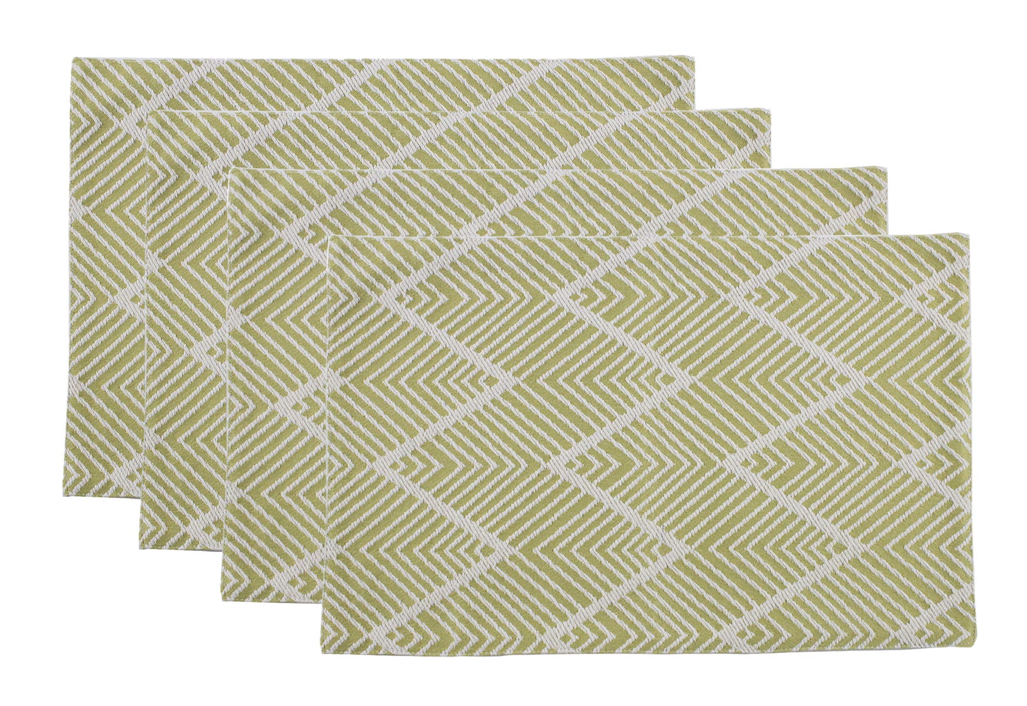 Fennco Styles Contemporary Chevron Tassel Cotton Blend 14 x 71 Inch Table Runner – Woven Table Runner for Indoor Party, Family Gathering, Beach House and Home Décor