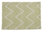 Fennco Styles Contemporary Chevron Tassel Cotton Blend 14 x 71 Inch Table Runner – Woven Table Runner for Indoor Party, Family Gathering, Beach House and Home Décor