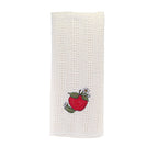 100% Cotton Novelty Embroidered Kitchen Towels  24" x 15"
