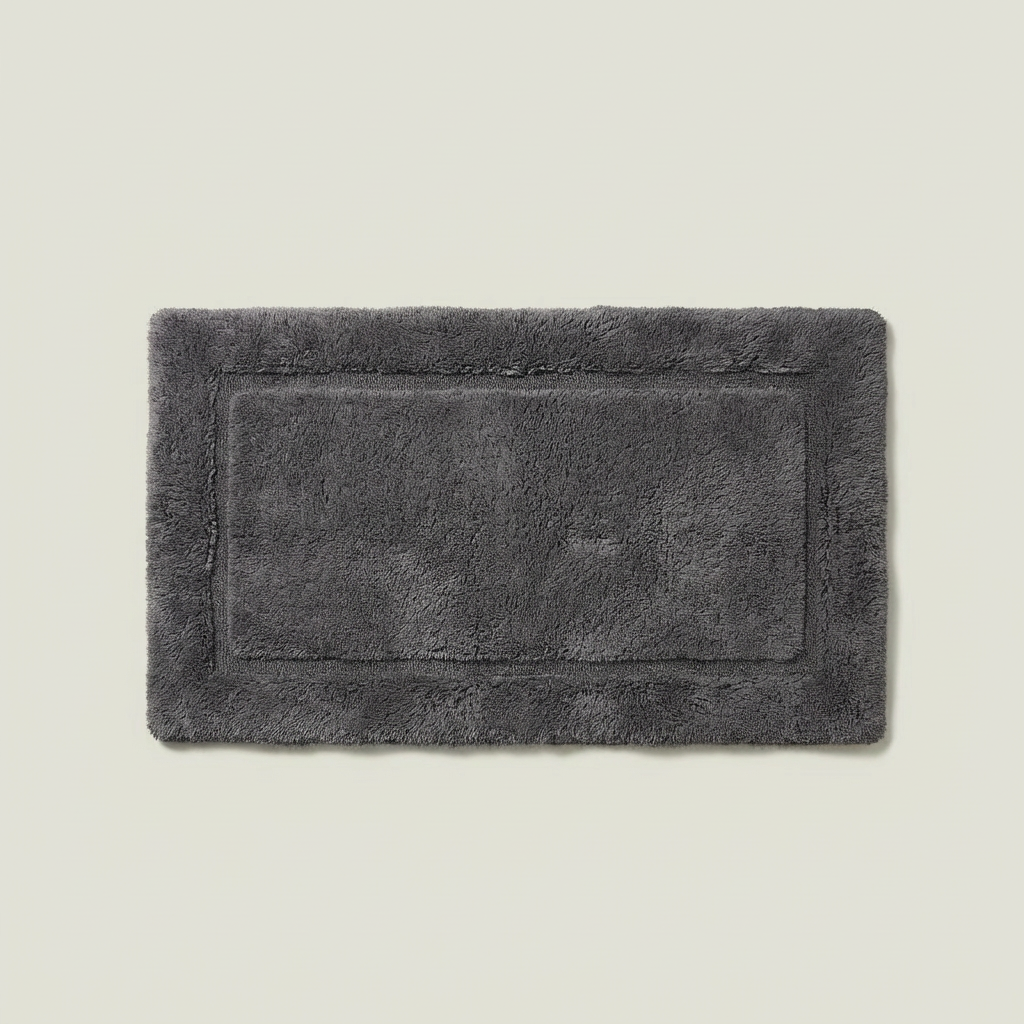 Ultraplush Skid-Resistant Bath Mat — 2500 GSM Cotton Bathroom Rug