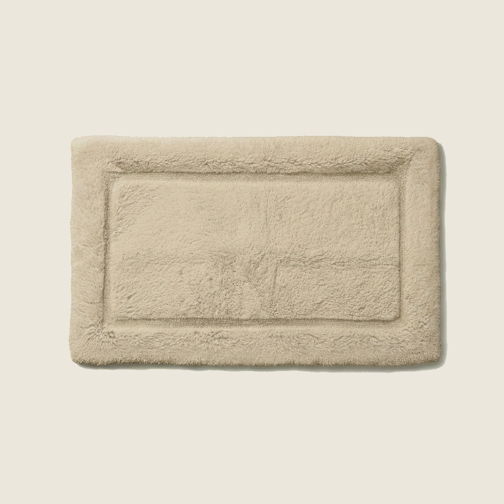 Ultraplush Skid-Resistant Bath Mat — 2500 GSM Cotton Bathroom Rug