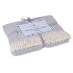 100% Cotton Patterned (Large) Throw Blankets - 58" x 62"