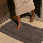 Ultraplush Skid-Resistant Bath Mat — 2500 GSM Cotton Bathroom Rug