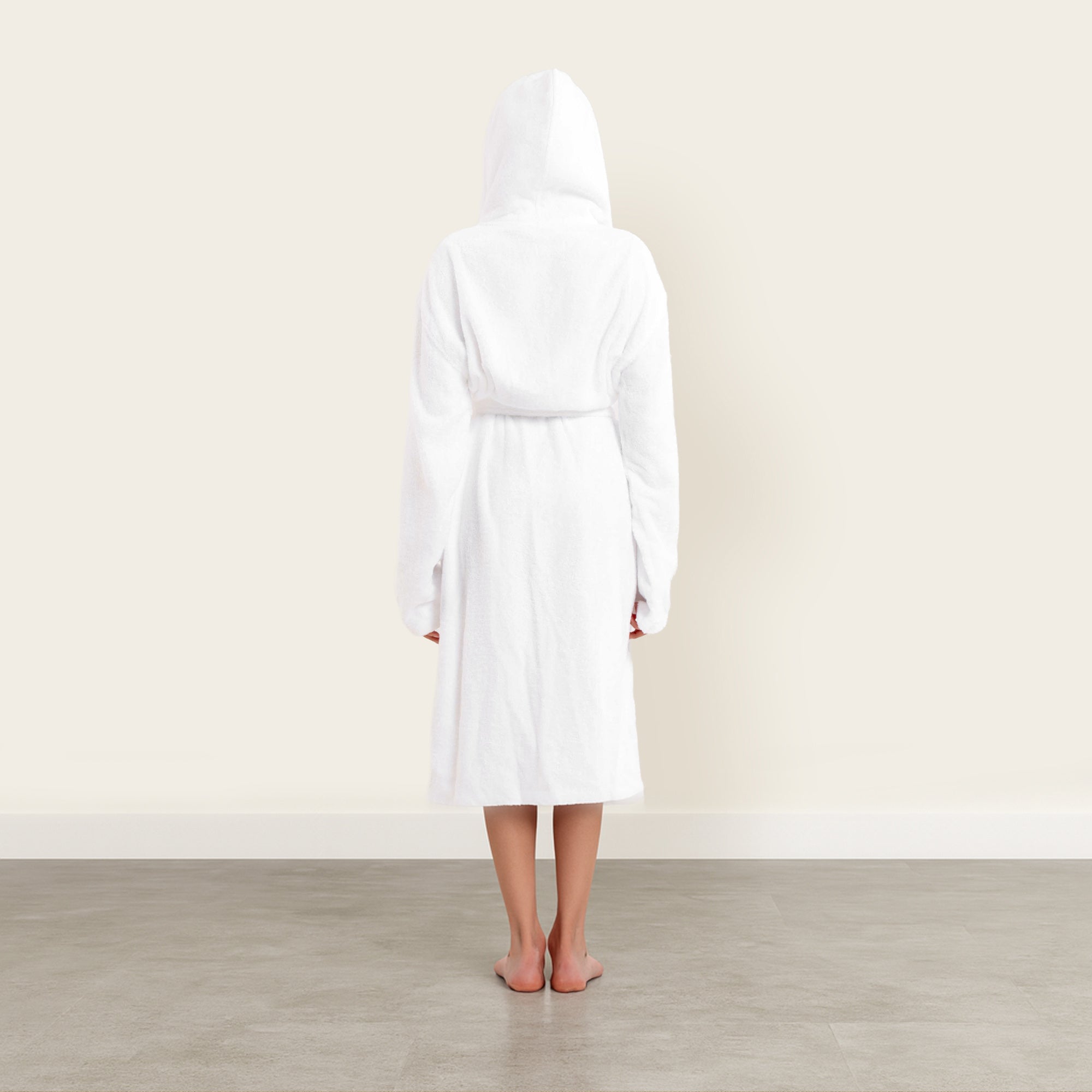 Ultraplush Australian Cotton Unisex Bathrobe — Hooded Spa Robe