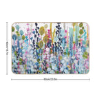 Colorful Side Road  High-Traffic Bath Mat