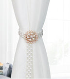 Curtain Tieback High Quality Elastic Holder Hook Buckle Clip Pretty And Fashion Polyester Decorative Home Accessories Modern Simple Style Curtain Tie Backs