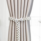 Curtain Tieback High Quality Elastic Holder Hook Buckle Clip Pretty And Fashion Polyester Decorative Home Accessories Modern Simple Style Curtain Tie Backs