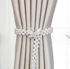Curtain Tieback High Quality Elastic Holder Hook Buckle Clip Pretty And Fashion Polyester Decorative Home Accessories Modern Simple Style Curtain Tie Backs