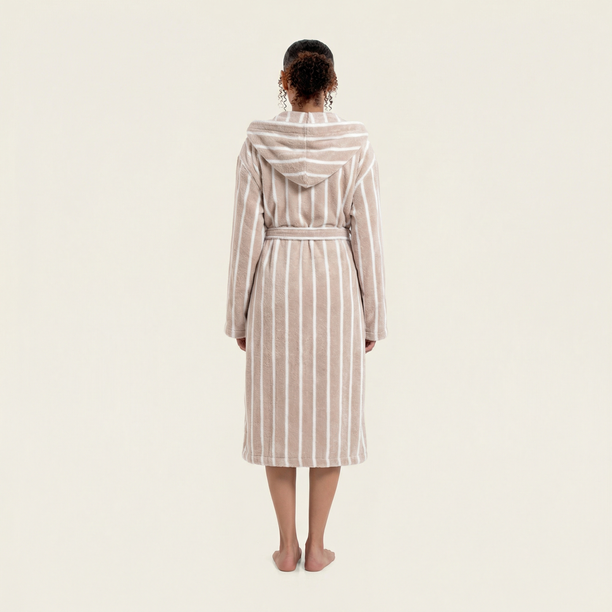 Ultraplush Australian Cotton Unisex Bathrobe — Hooded Spa Robe