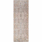 Brown Standon Vintage Washable Area Rug