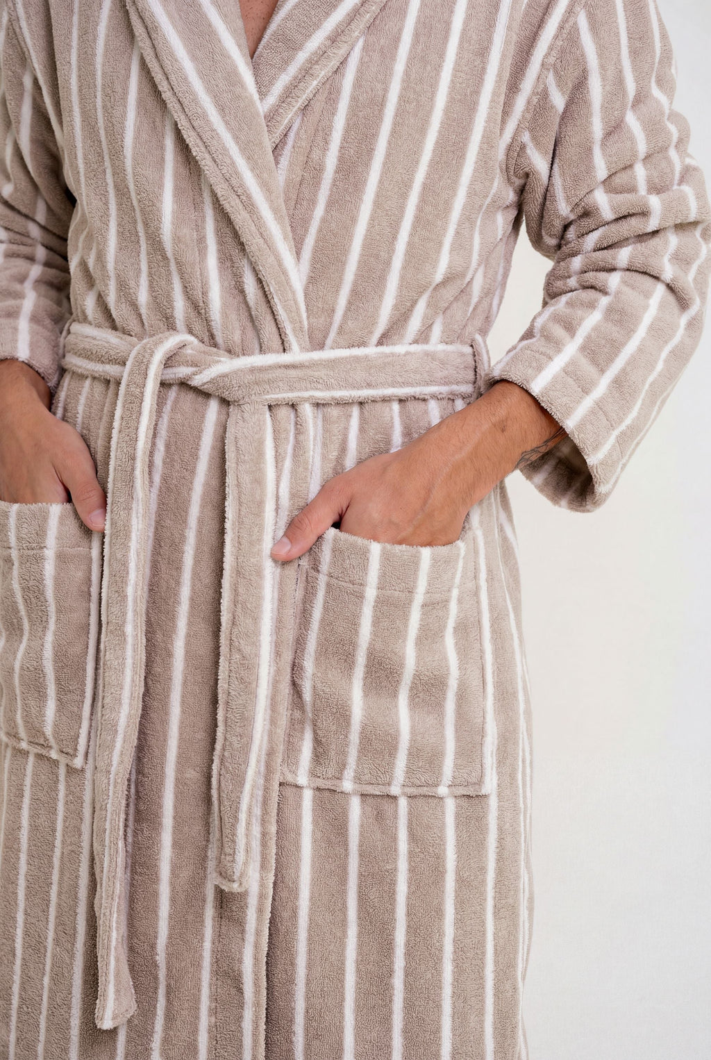 Ultraplush Australian Cotton Unisex Bathrobe — Hooded Spa Robe