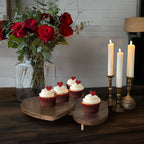 Collapsible Triple Heart Serving Board