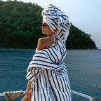 Ultraplush Australian Cotton Unisex Bathrobe — Hooded Spa Robe