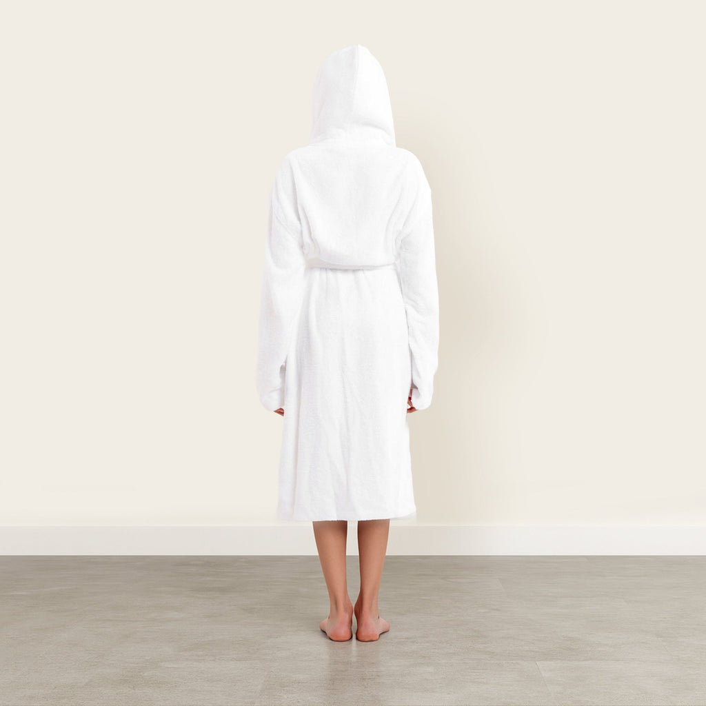 Ultraplush Australian Cotton Unisex Bathrobe — Hooded Spa Robe